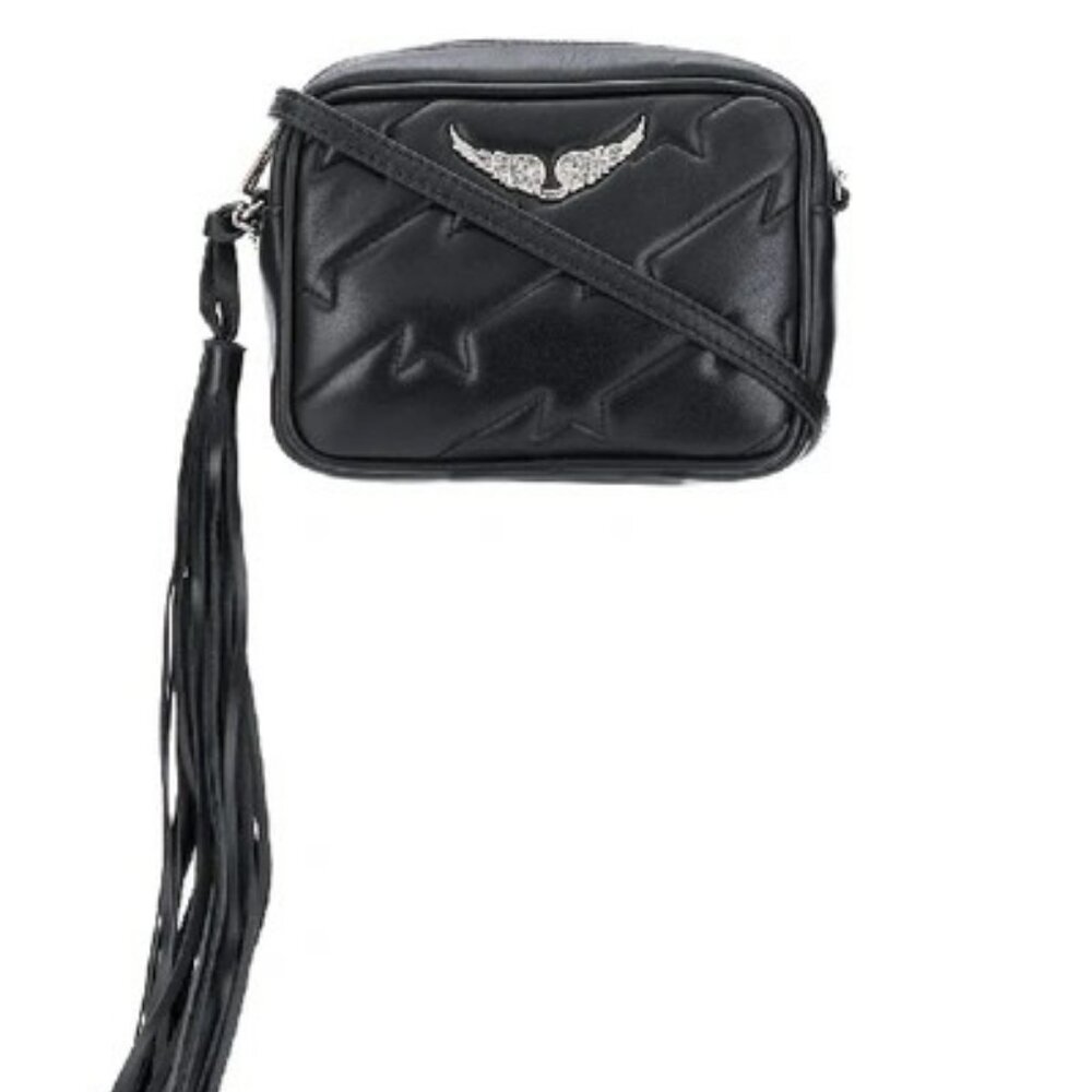 Zadig & Voltaire Quilted Tassel Crossbody Bag – NWOT - Picture 2 of 16